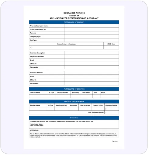 Submit Required Data