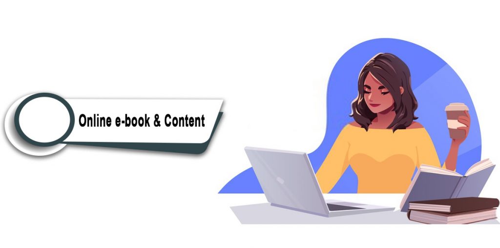 Online e-book & Content selling service