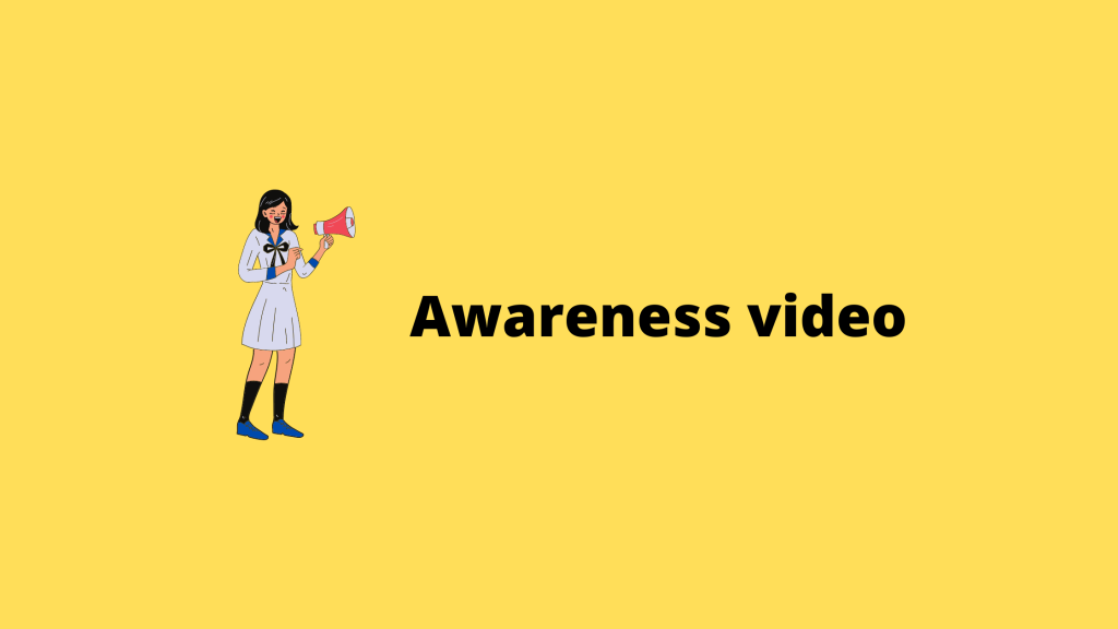 Create video on awareness to make money online 