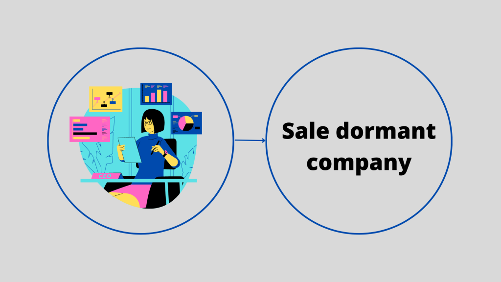 Online dormant company buy and sale